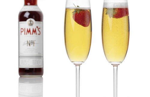 Pimm's Royal recipe