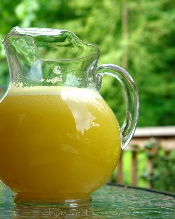 Pineappleless Pineapple Juice recipe