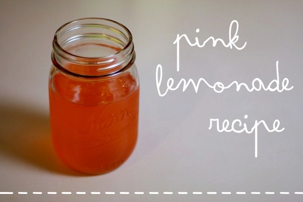 Pink Lemonade recipe