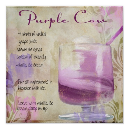 Purple Cow recipe