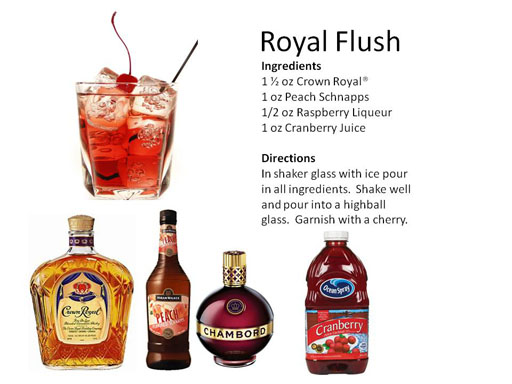Royal Flush recipe