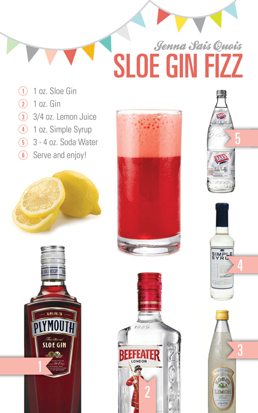 Sloe Gin Cocktail recipe