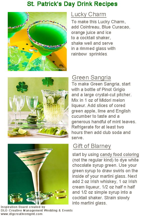 St. Patrick's Day recipe