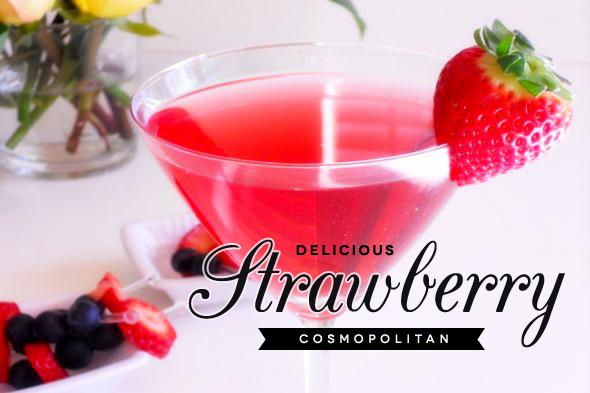 Strawberry Cosmopolitan recipe