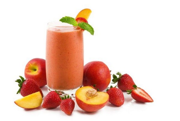 Strawberry Peach Daiquiri recipe