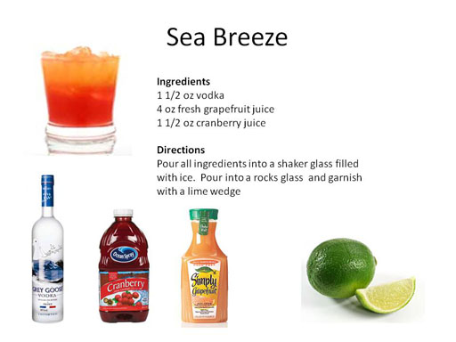 Tequila Seabreeze recipe