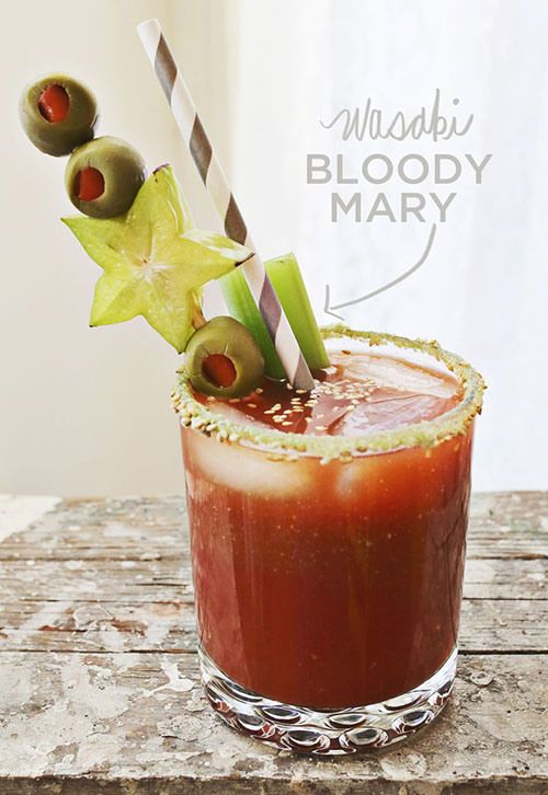 Wasabi Bloody Mary recipe