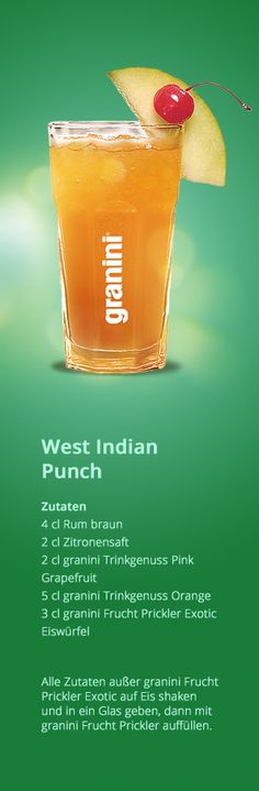 West Indian Punch recipe