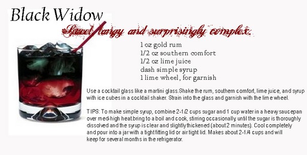 Widow Woods' Nightcap recipe