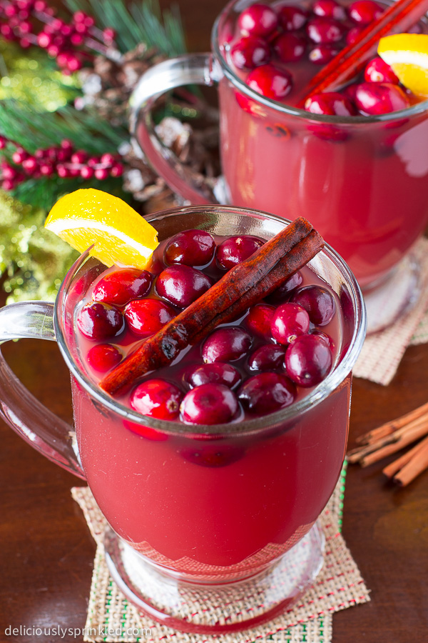 Cranberry Tea Hot Punch