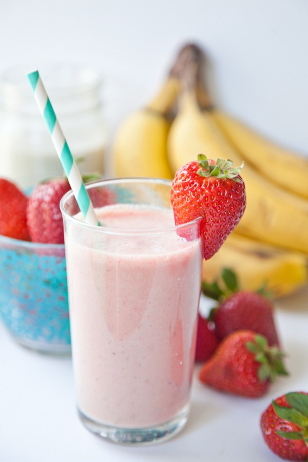 Banana Strawberry Shake