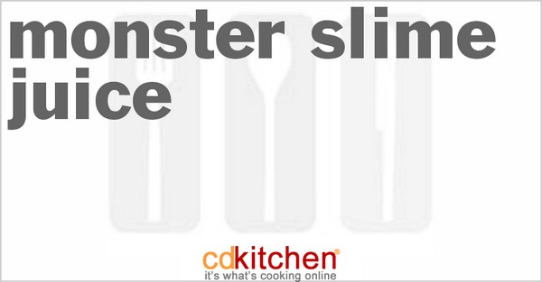 Monster Slime Juice recipe