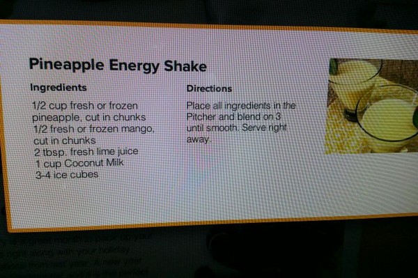 Pineapple Power recipe