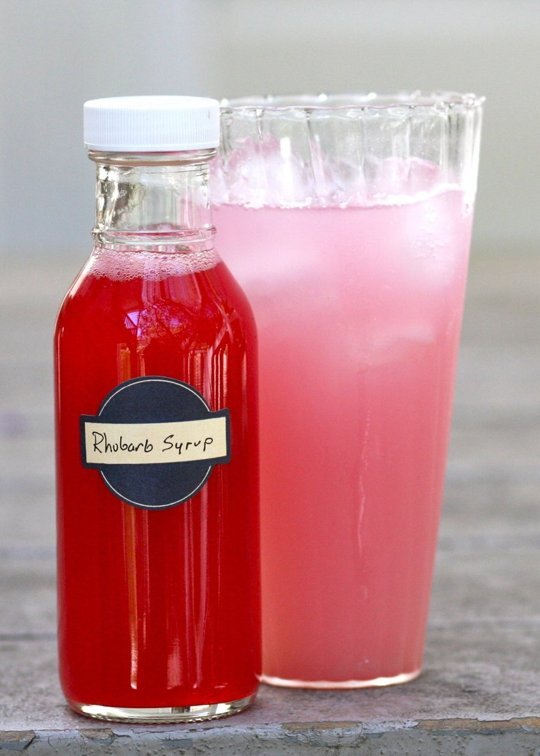 Rhubarb Syrup recipe