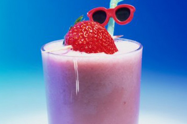 Virgin Strawberry Colada recipe