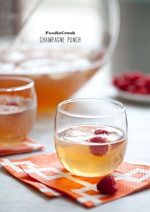 Champagne Pineapple Punch recipe