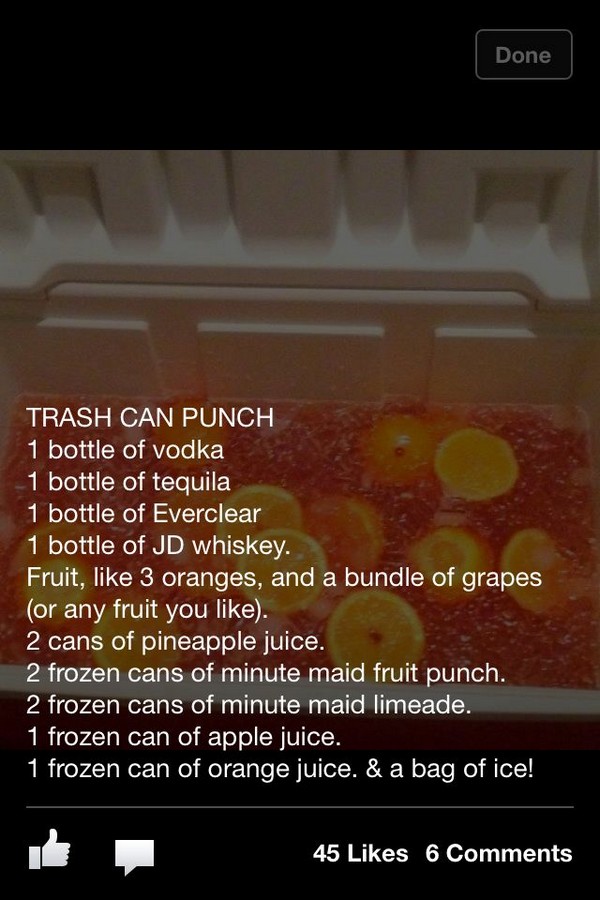 Hunch Punch recipe