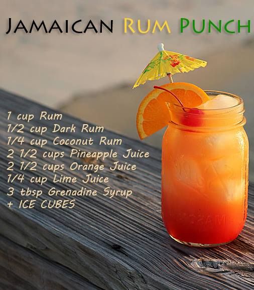Jamaican Rum Punch recipe