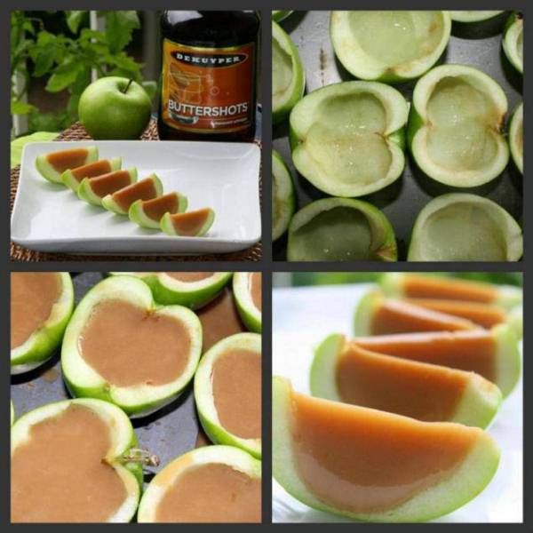 Apple Jell o Shots