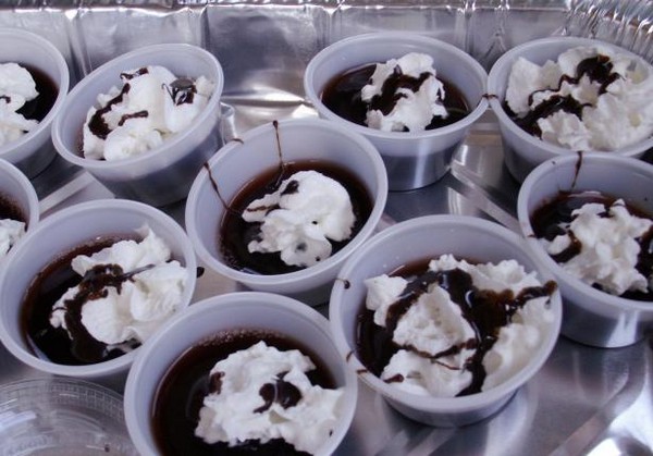 Chocolate Covered Cherry Jello Shots