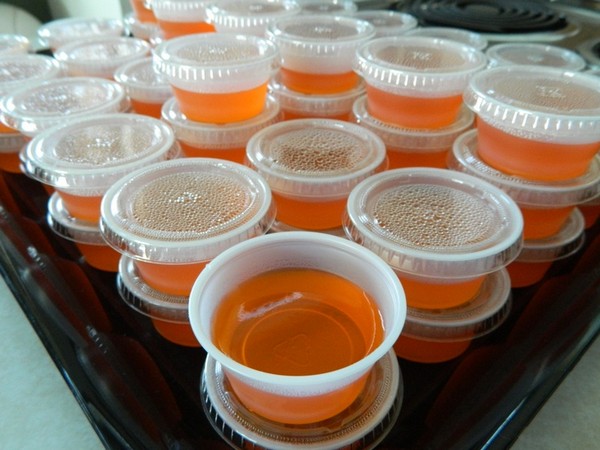 Dreamsicle Jello Shots